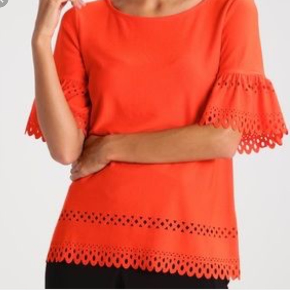 Banana Republic Cut Out Detail Top - L